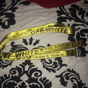 Off white belt